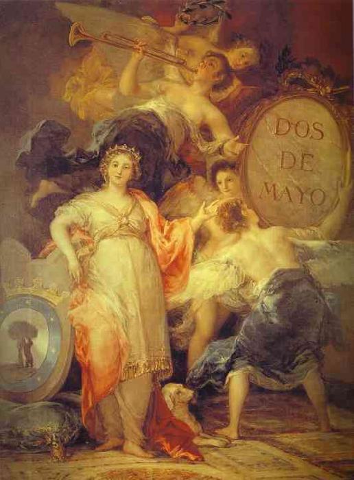  Allegory of the City of Madrid.